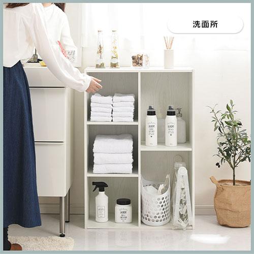 ぼん家具 【完成品】本棚 スリム コミック 収納 カラーボックス 薄型