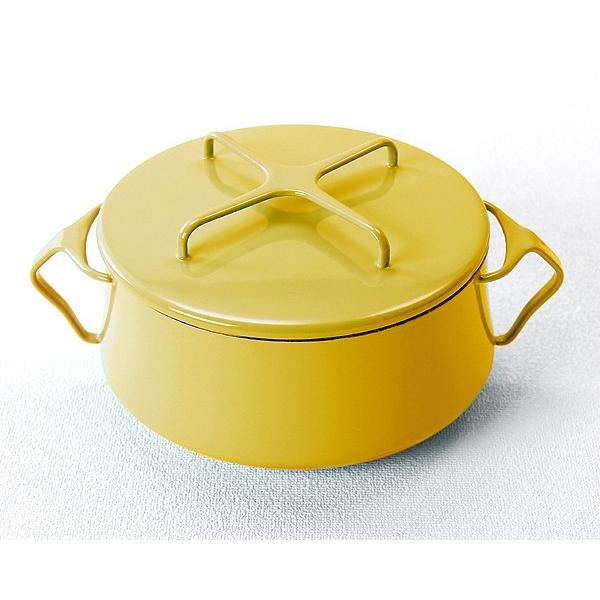 DANSK（ダンスク） コベンスタイル両手鍋 18cm イエロー : 家具の里