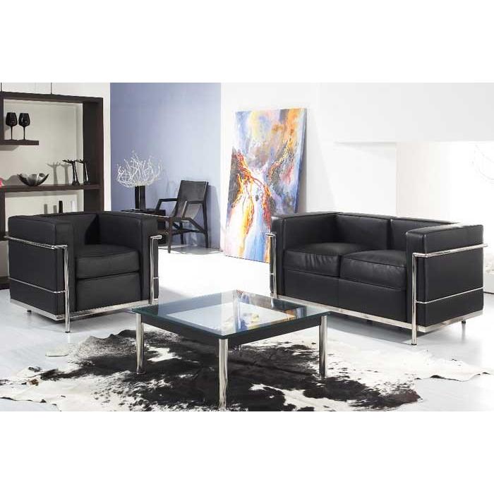 ル・コルビジェ LC2ソファ 2人掛け : KAGZ - 通販 - Yahoo!ショッピング