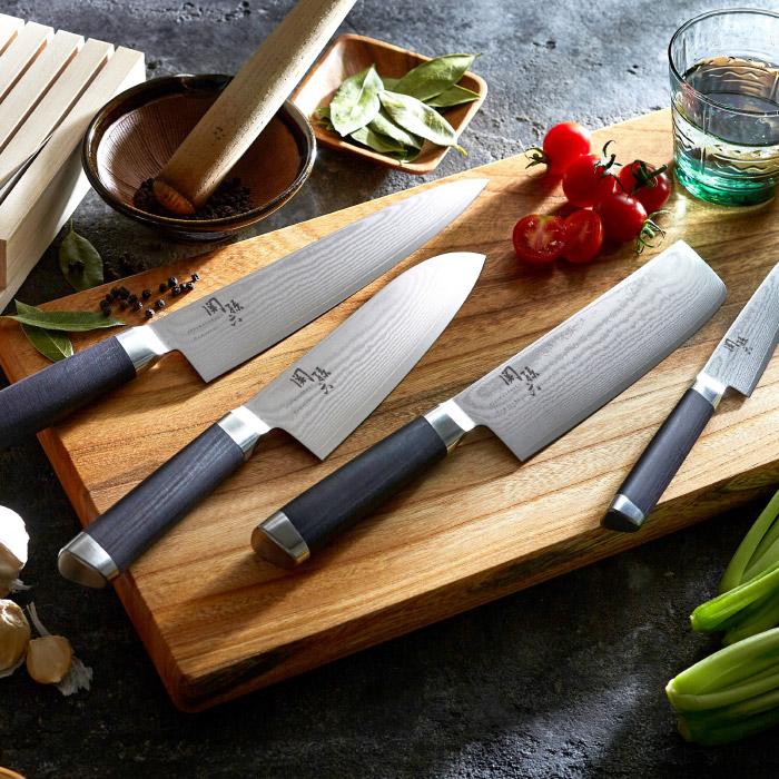 貝印 包丁 三徳包丁 三徳 関孫六 ダマスカス 165mm ギフト プレゼント