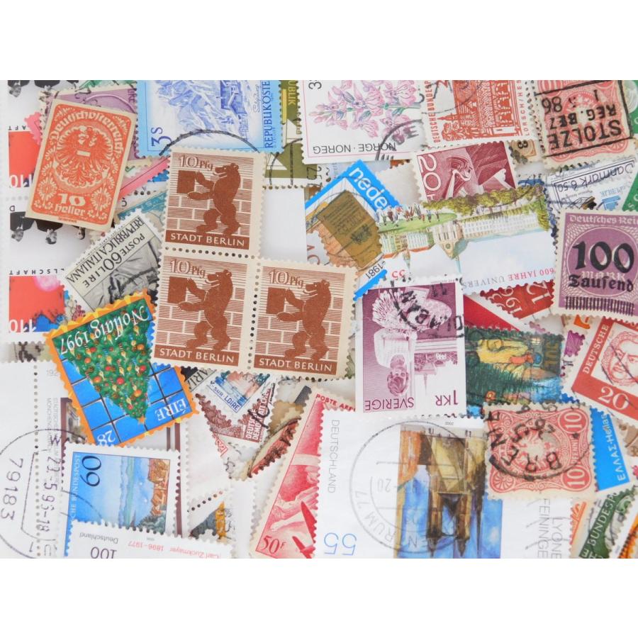 海外切手 外国切手 ヨーロッパ切手 1000枚 使用済切手