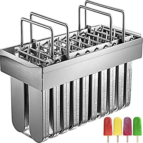 20個の金属製アイスキャンデー型 各アイスクリーム型 容量108ml