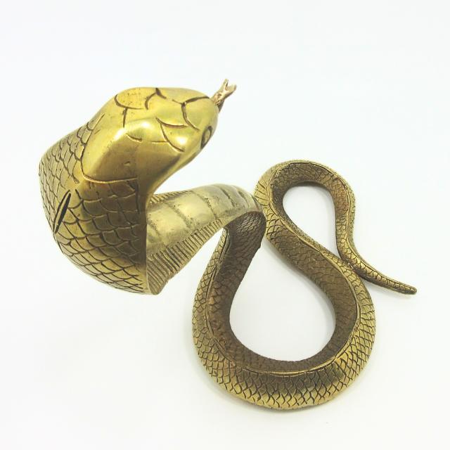 蛇 置物 風水 金ヘビ 風水グッズ コブラ ヘビの置物 高さ約18