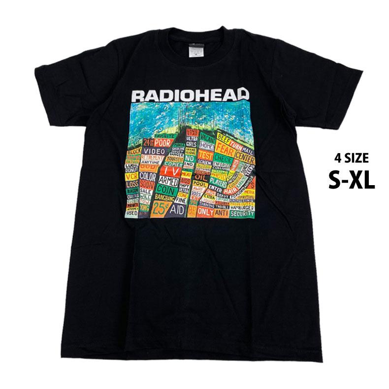 レディオヘッド Radiohead ロック Tシャツ 半袖 バンドTシャツ メンズ