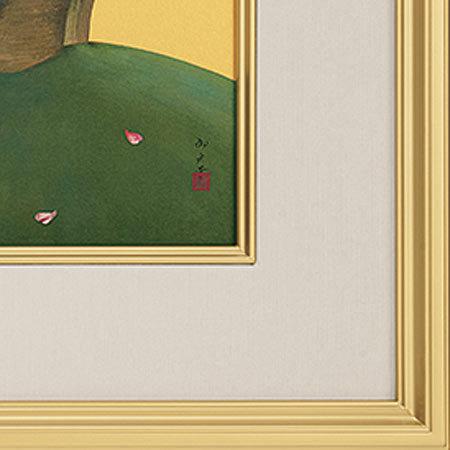 速水御舟 絵画 名樹散椿 【複製】【美術印刷】【巨匠】【変型特寸