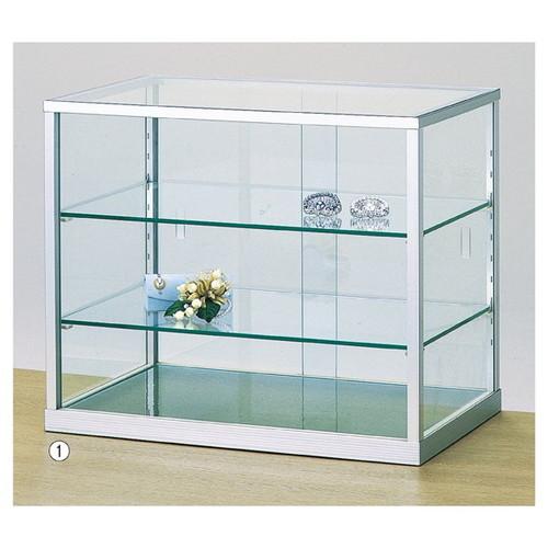 本体) 卓上ガラスショーケース W60×H38.7cm / kp38-106-6-2 : 看板材料