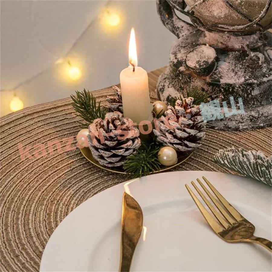 クリスマス 飾り クリスマスツリー キャンドルスタンド 燭台