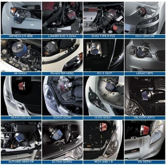 BLITZ（ブリッツ） SUSパワーLM エアクリーナー 交換フィルター(ブルー