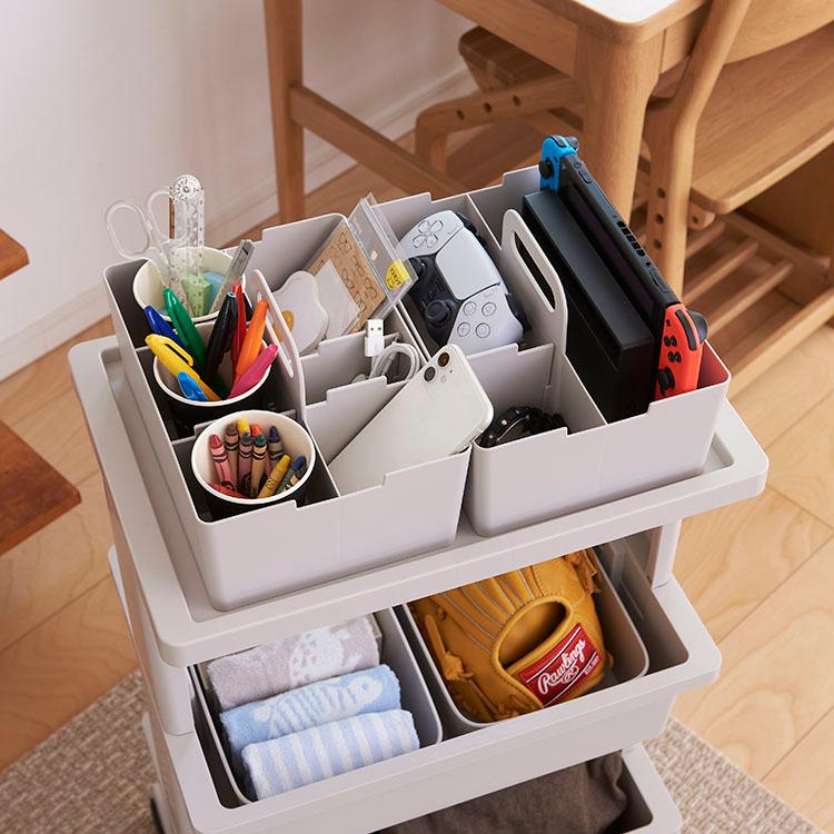 KEYUCA（ケユカ） 小物収納 日本製 卓上収納 デスクオーガナイザー