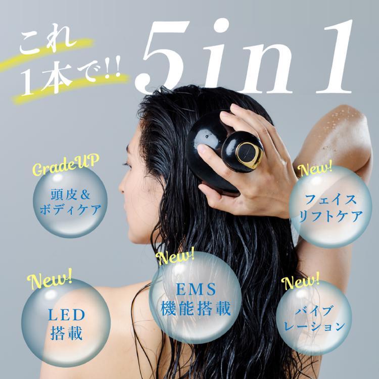 WAVEWAVE EMS SCALP HEAD SPA スカルプ ヘッドスパ 頭皮ブラシ 頭皮