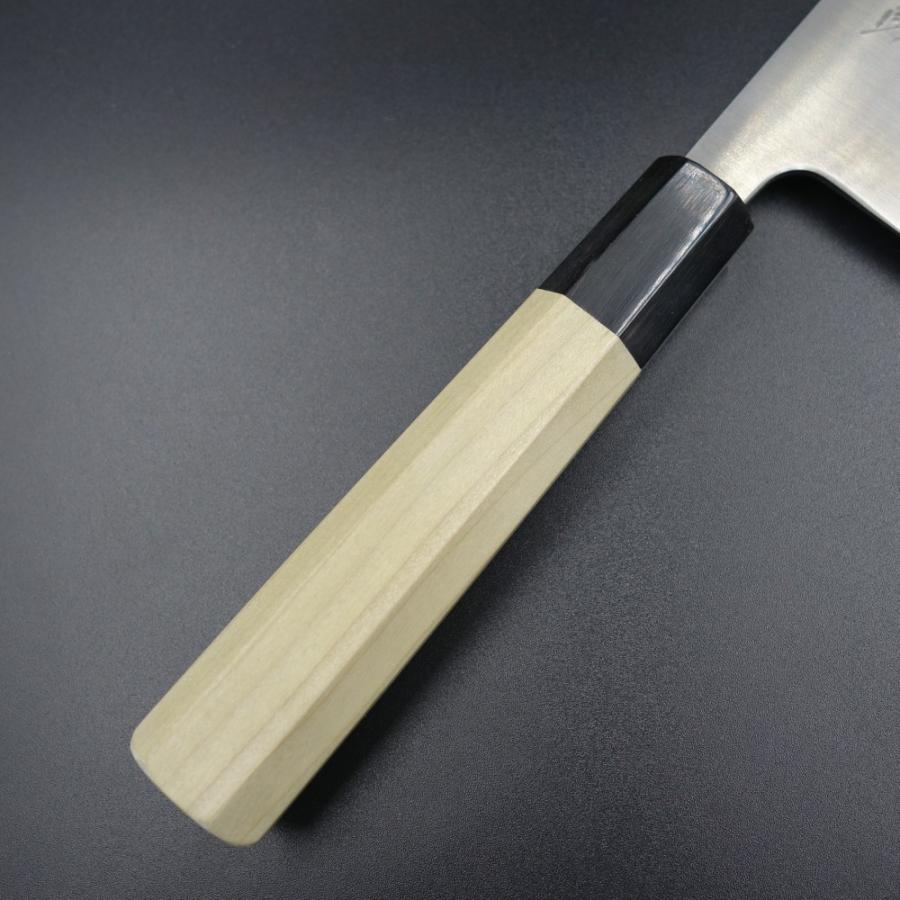 仙助 包丁 菜切包丁 銀三 165mm 水牛八角柄 ステンレス : 啓仁 - 通販