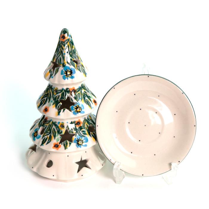 クリスマスツリー(M0911-0174)【ポーリッシュポタリー[ポーランド食器