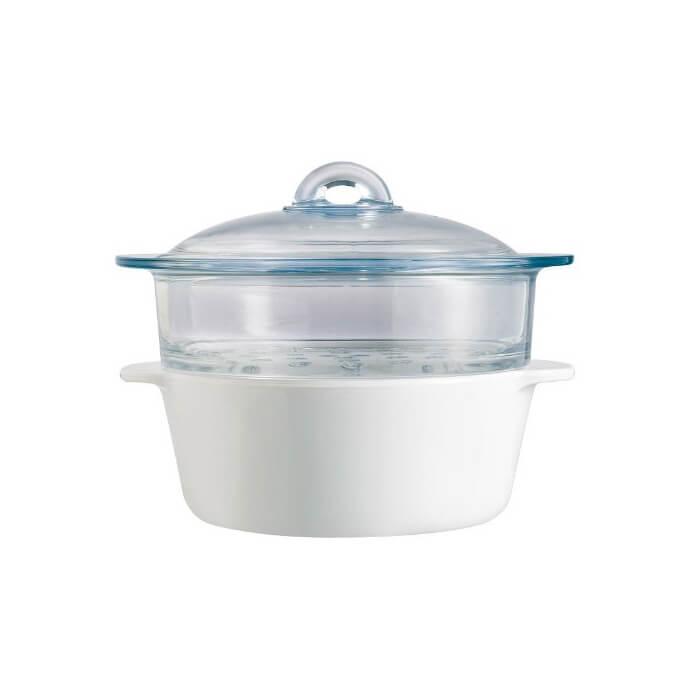 パイロフラム ココット スチーマー 20cm P25U000 / 5042 直火 オーブン