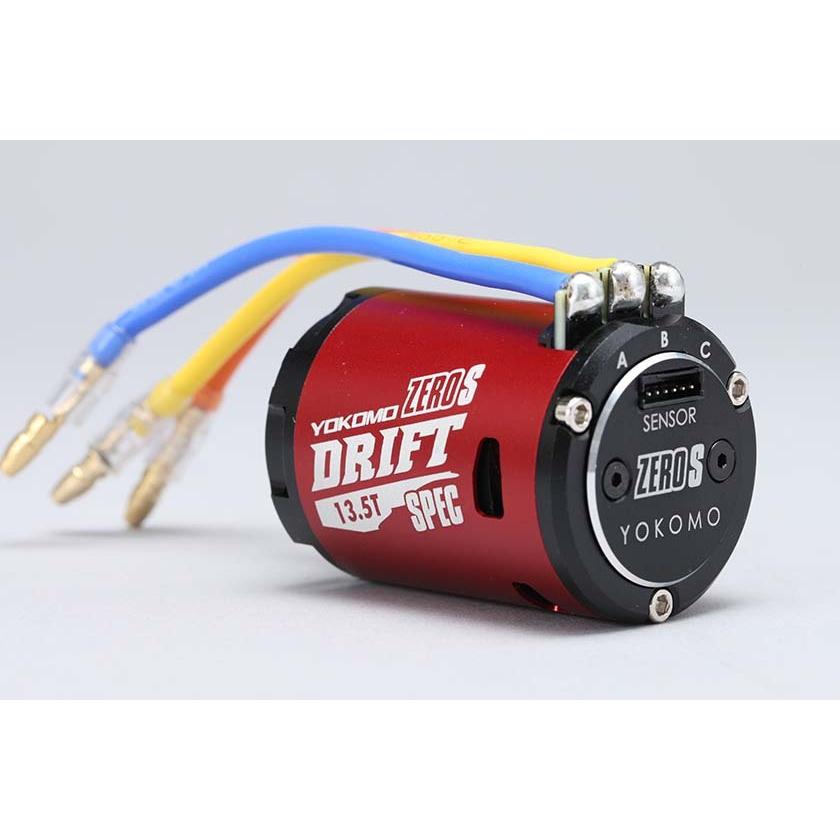 ヨコモ ZERO-S ドリフトスペック ブラシレスモーター 13.5T レッド