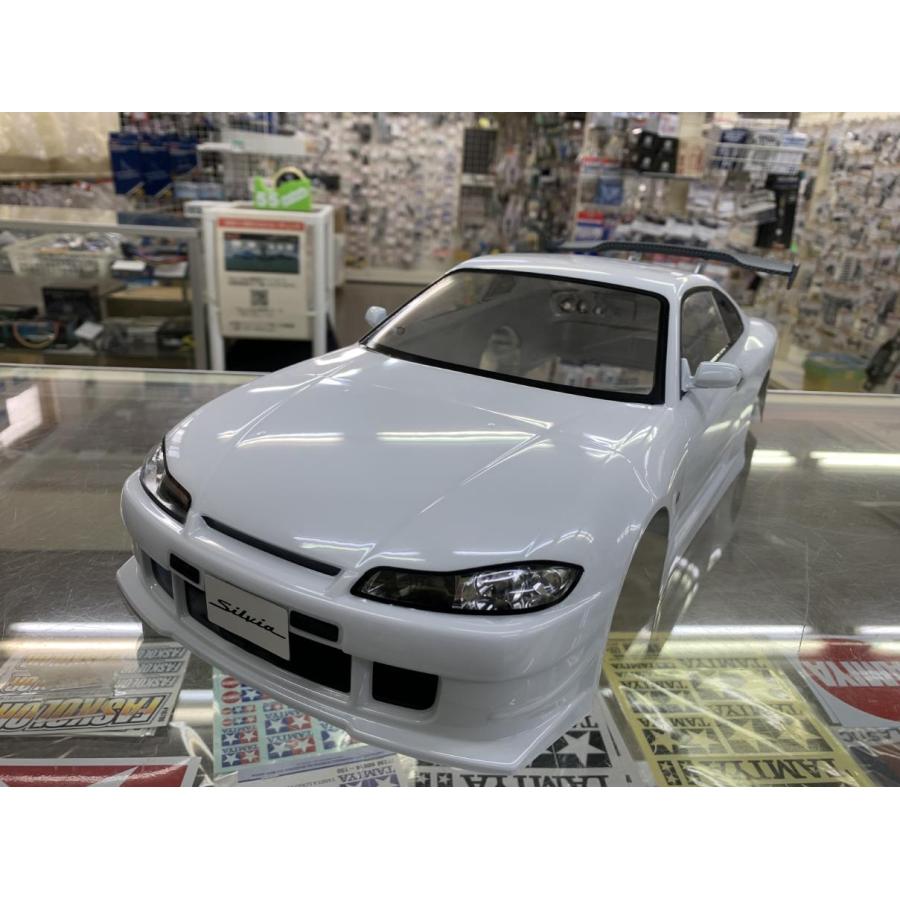 当店オリジナル塗装済みボディ タミヤ シルビア S15 ホワイト