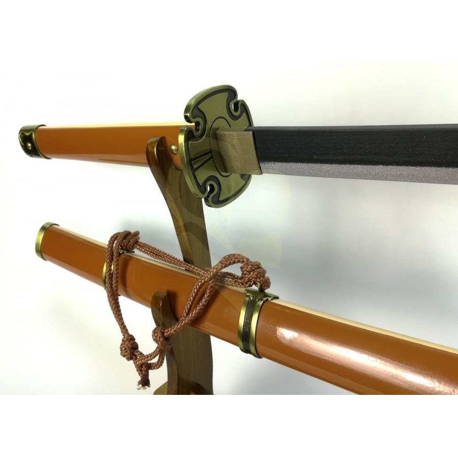 膝丸 髭切 2本セット 刀掛け別売 日本刀 模造刀 武士刀 太刀 美術刀