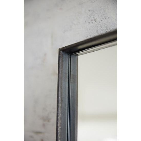 鏡 全身 姿見鏡 大型ミラー スタンドミラー アイアン 鉄枠の姿見 H1500