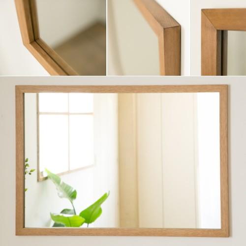 洗面台 鏡 木枠 交換 diy 洗面鏡 /オーク 800×600 木枠幅30mm/ 姿見