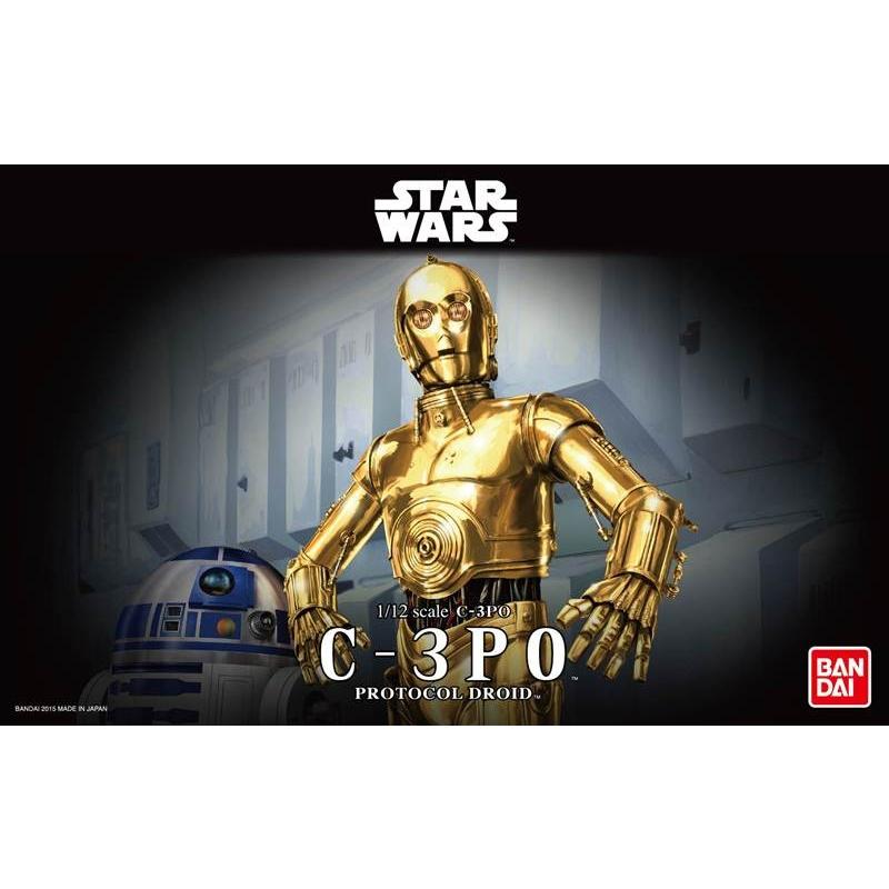 BANDAI（バンダイ） 1/12スケールプラモデル スター・ウォーズ C-3PO