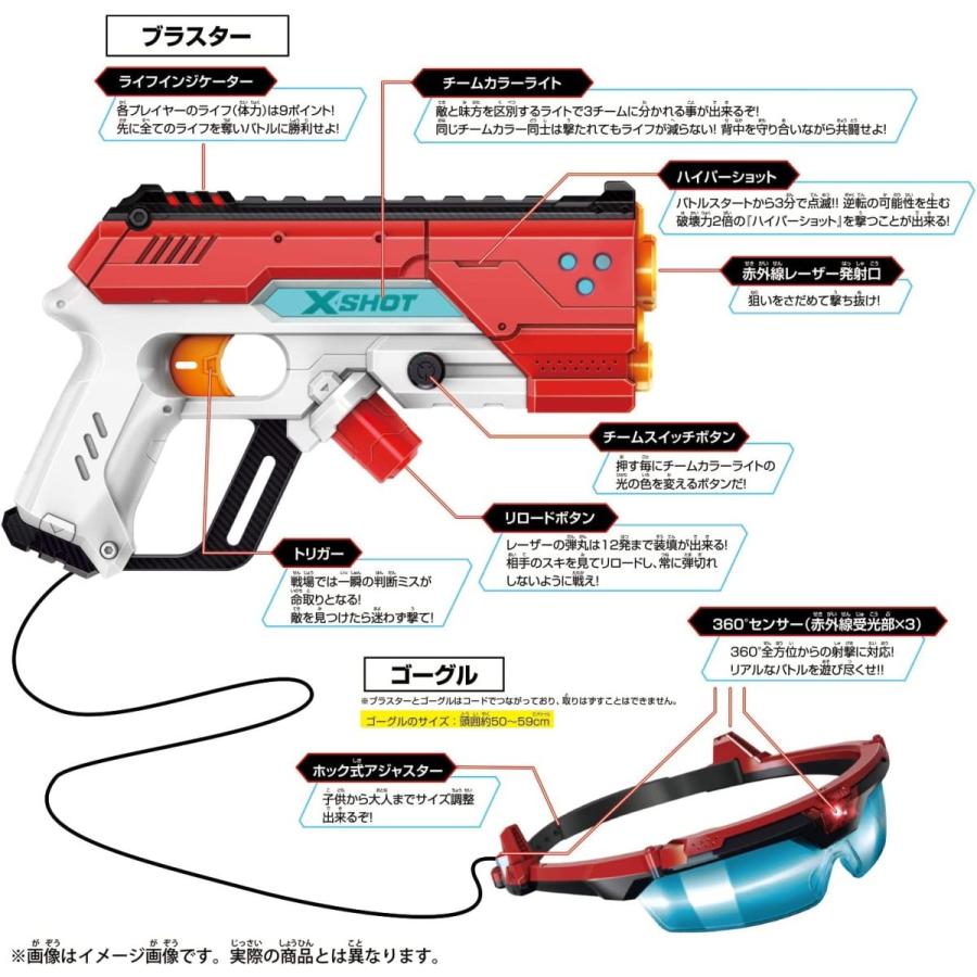BANDAI（バンダイ） X-SHOT エックスショット レーザー360