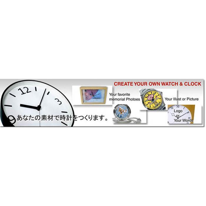 セミオーダーメイド・オリジナル腕時計 オールステンレススチール