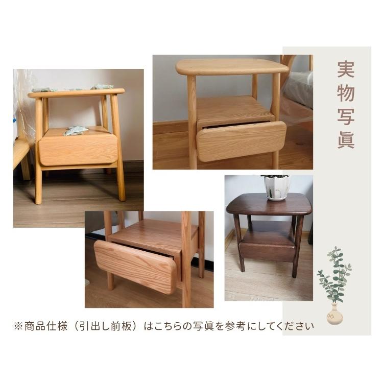 9%OFFクーポン☆サイドテーブル テーブル おしゃれ 引出し付き 面取り