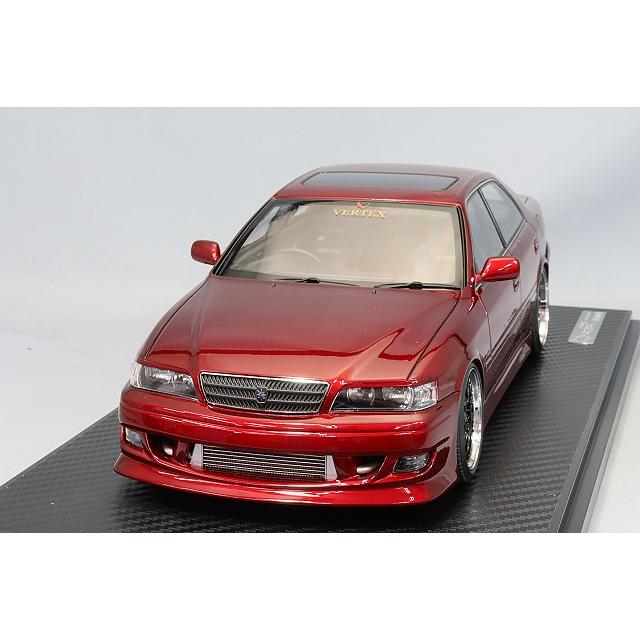 イグニッションモデル 1/18 VERTEX JZX100 チェイサー レッド