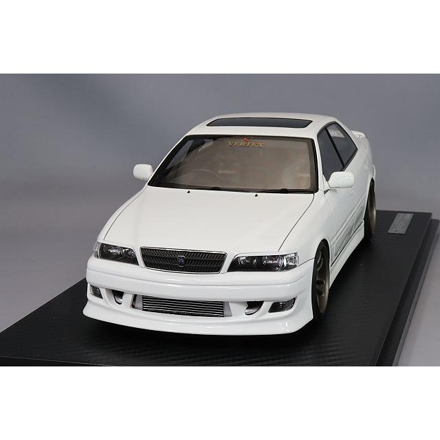 イグニッションモデル 1/18 VERTEX JZX100 チェイサー ホワイト
