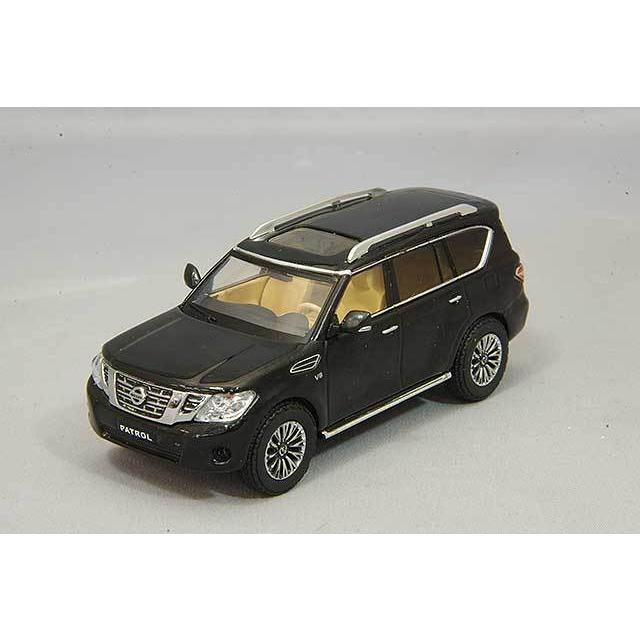 ミニカー/完成品 GCD 1/64 日産 パトロール 左ハンドル ブラック