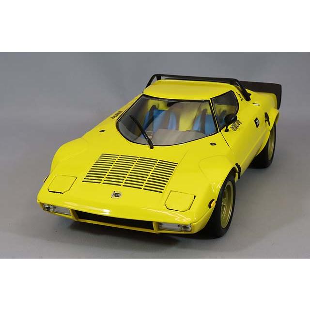 ミニカー/完成品 京商 1/18 ランチア ストラトス HF イエロー