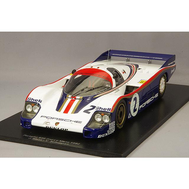 ミニカー/完成品 スパーク 1/18 ポルシェ 956 1982 ルマン24H 2位 #2 J