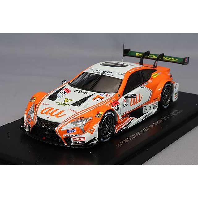 ミニカー/完成品 エブロ 1/43 au トムス LC500 2018 スーパーGT GT500