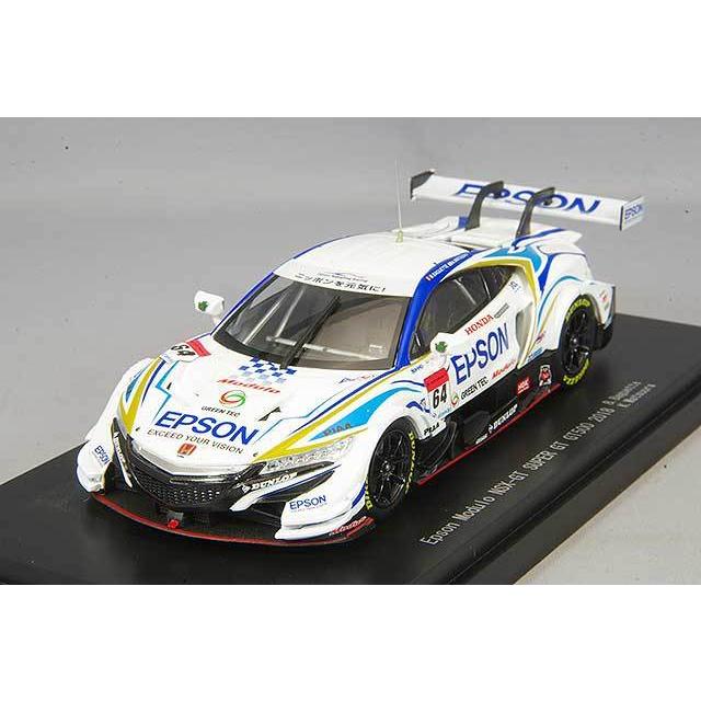 ミニカー/完成品 エブロ 1/43 エプソン モデューロ NSX-GT 2018