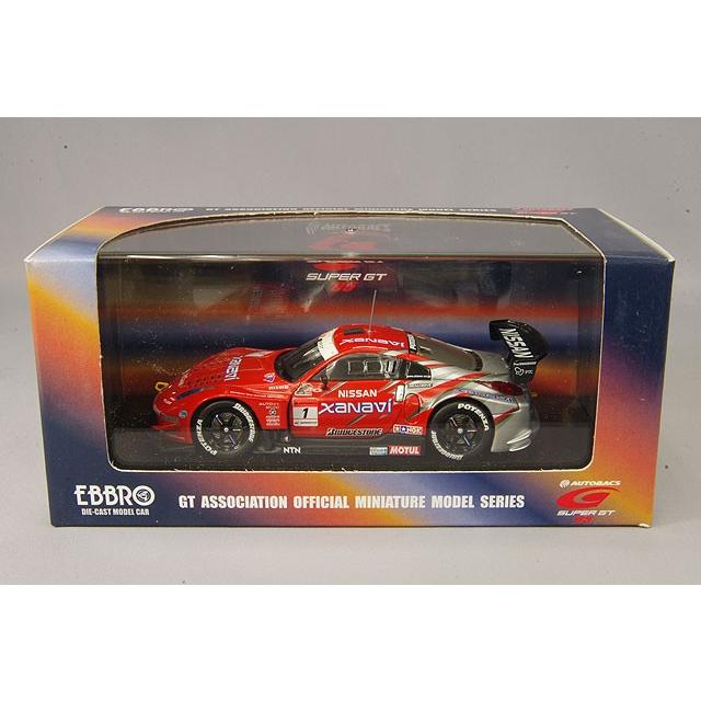 ミニカー/完成品 エブロ 1/43 ザナヴィ ニスモ Z 2005 スーパーGT