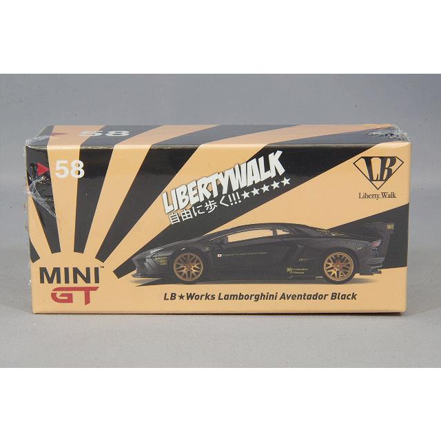 TSM ミニGT 1/64 LB-WORKS ランボルギーニ アヴェンタドール 右