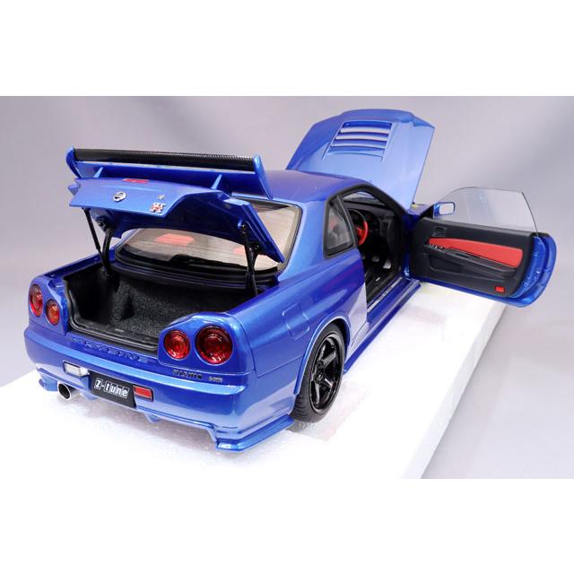 オートアート コンポジット 1/18 ニスモ R34 GT-R Z-tune ベイサイド