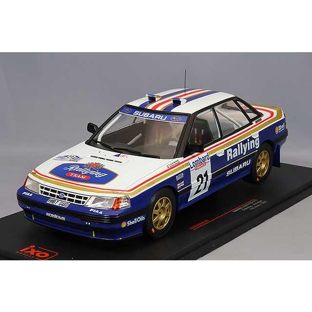 ミニカー/完成品 イクソ 1/18 スバル レガシィ RS 1991 RACラリー #21