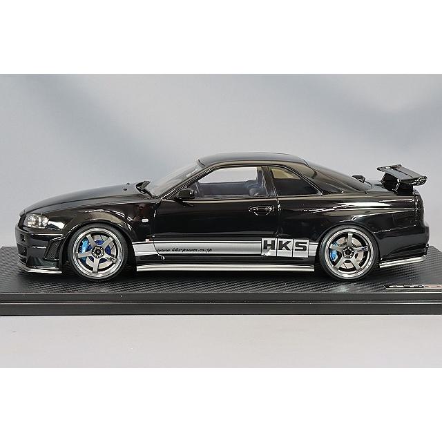 イグニッションモデル 1/18 日産 スカイライン GT-R (BNR34) ブラック