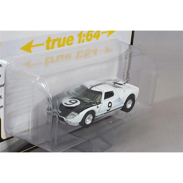 オートワールド 1/64 1964 フォード GT40 #9 グロスホワイト/ブラック