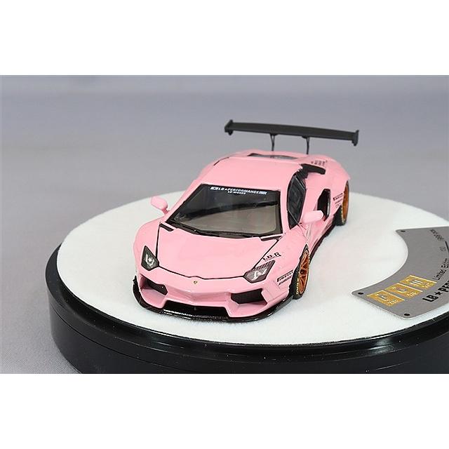 PGM (Private goods model) 1/64 LB-WORKS LP700-4 ピンク 回転台座Ver