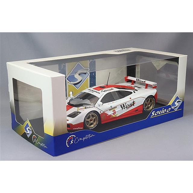 ソリド 1/18 マクラーレン F1 GTR ”WEST” 1995 BPR GT #8 J.ニールセン
