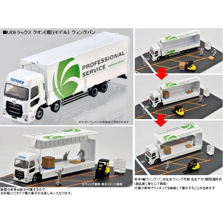 トミーテック トラックコレクション 1/150 物流現場ウィングバンセット
