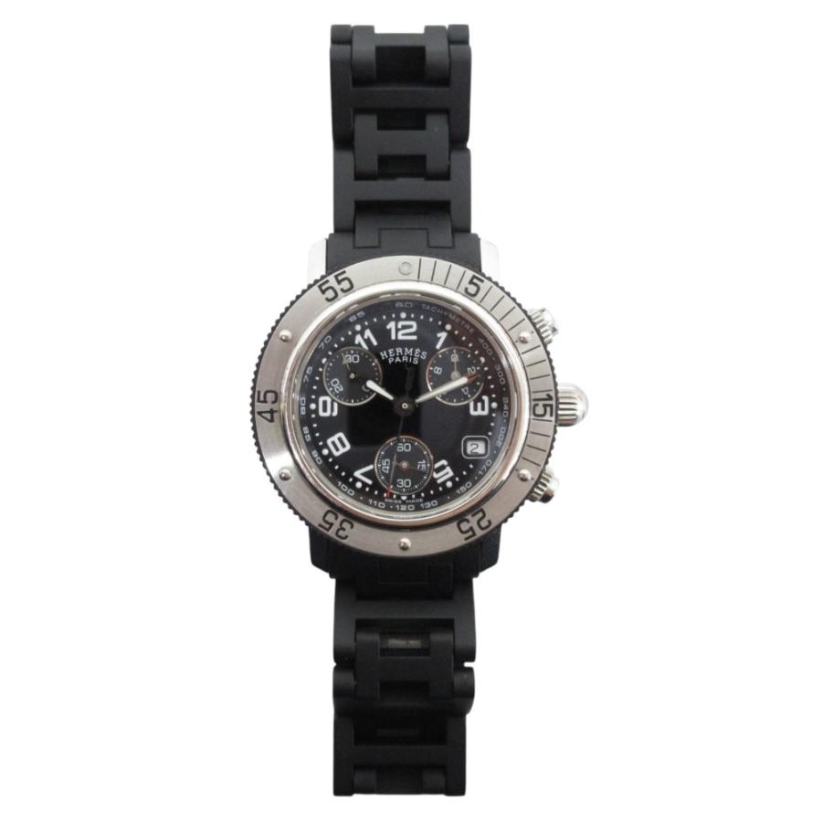 HERMES（エルメス） 美品 クリッパーダイバー クロノグラフ クォーツ