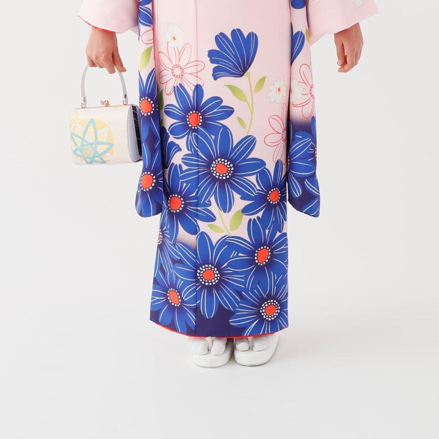 NISHIORI KAGURA レンタル商品 7歳の七五三 女の子 四つ身 着物 帯