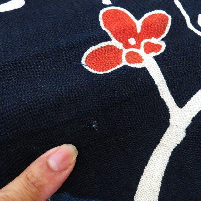 藍染 筒描き 筒書き つつがき 鶴 亀 松竹梅 古裂 時代布 襤褸 古布