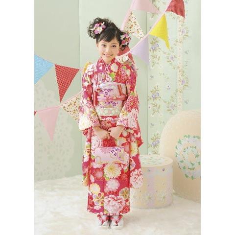 レンタル 七五三 7歳 女の子 着物 フルセット 着物セット 式部浪漫