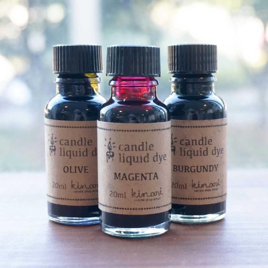 キャンドル用 液体染料20ml 全16色 [日曜祝日 配送休業] : キャンドル