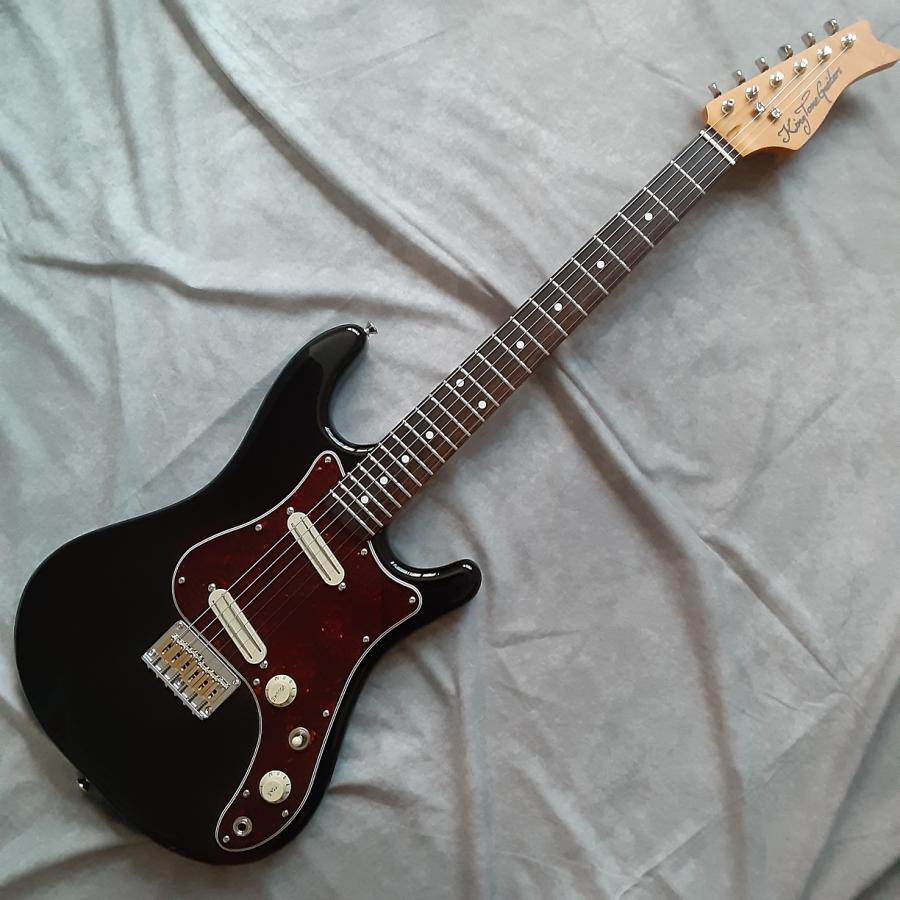 国産ショートスケールエレキギター キングトーンSTS1Eブラック