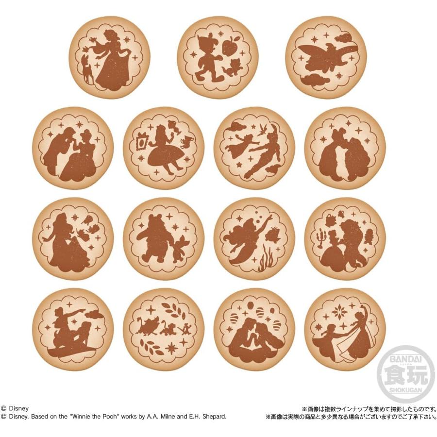 BANDAI（バンダイ） Disney Characters 刺繍缶バッジビスケット 12個