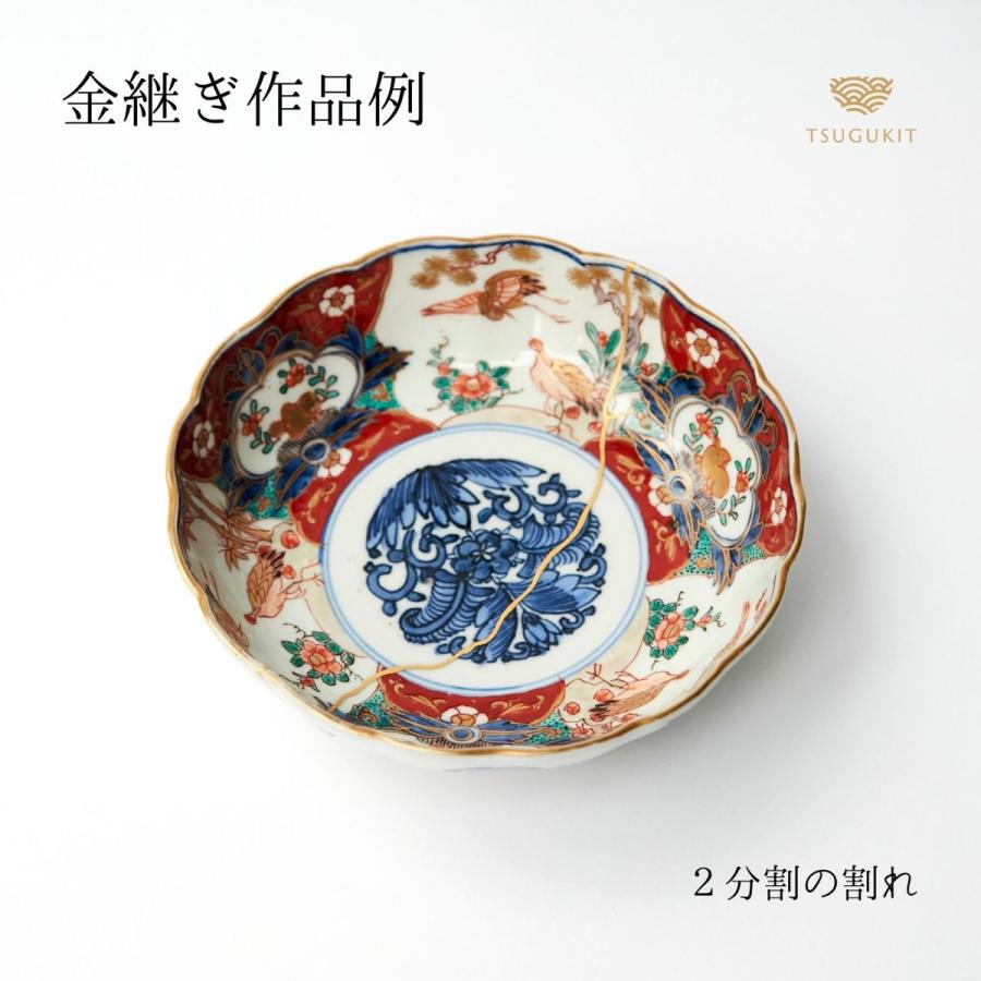 金継ぎキット つぐキット金 食器に使える初心者用伝統金継ぎセット 本